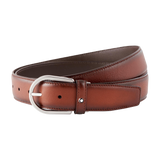Brown cut-to-size business belt