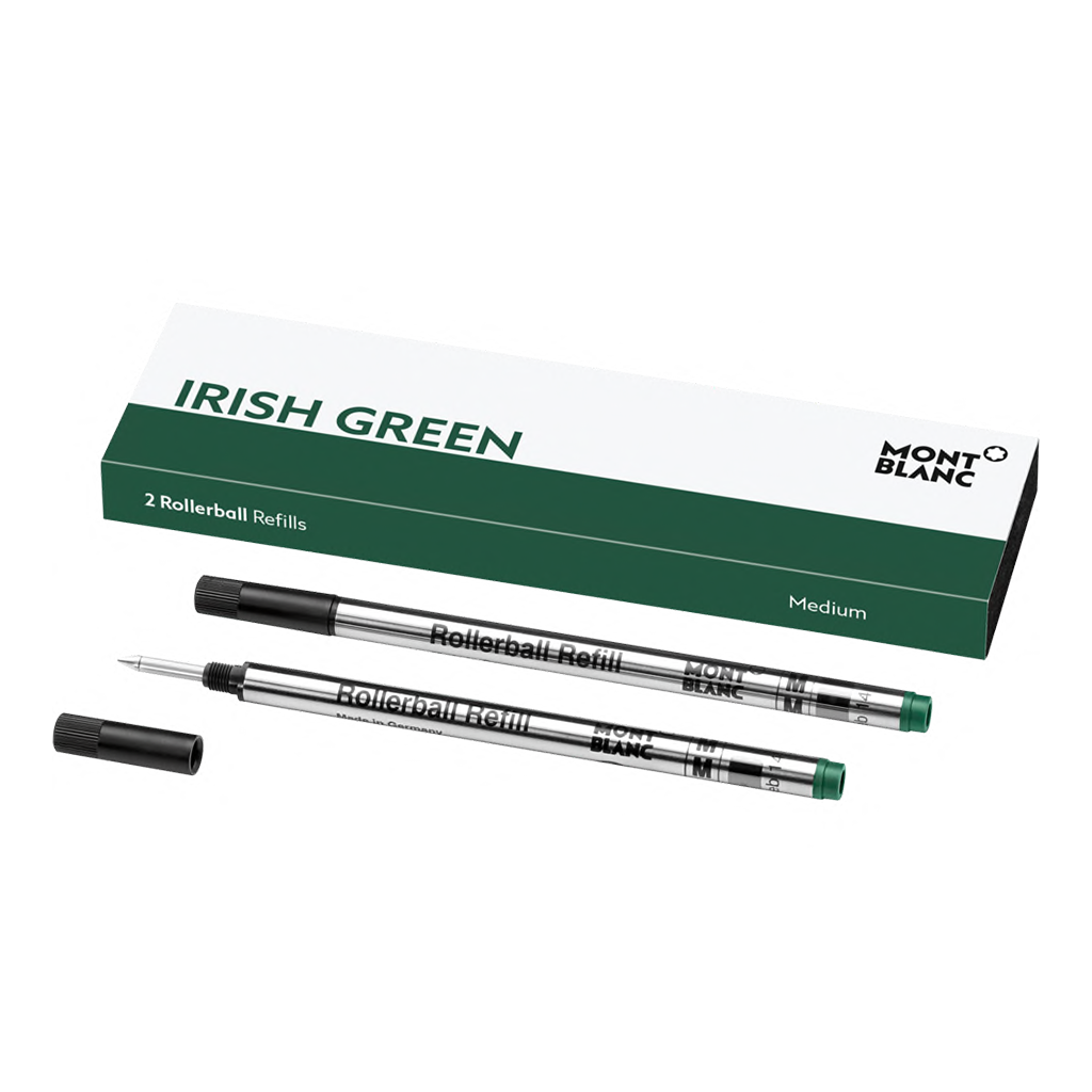 2 Rollerball Refills (M), Irish Green