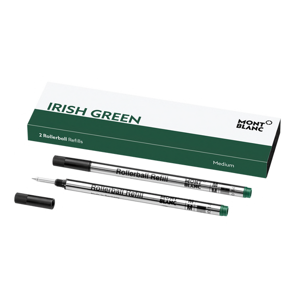 2 Rollerball Refills M Irish Green Montblanc Boutiques Montreal Laval