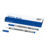 2 Rollerball Refills (F), Royal Blue
