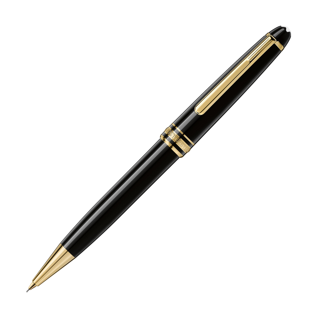 筆記具 Mont Blanc Meisterstck 585 Meisterstück Gold-Coated Classique Mechanical Pencil, 0.5 mm