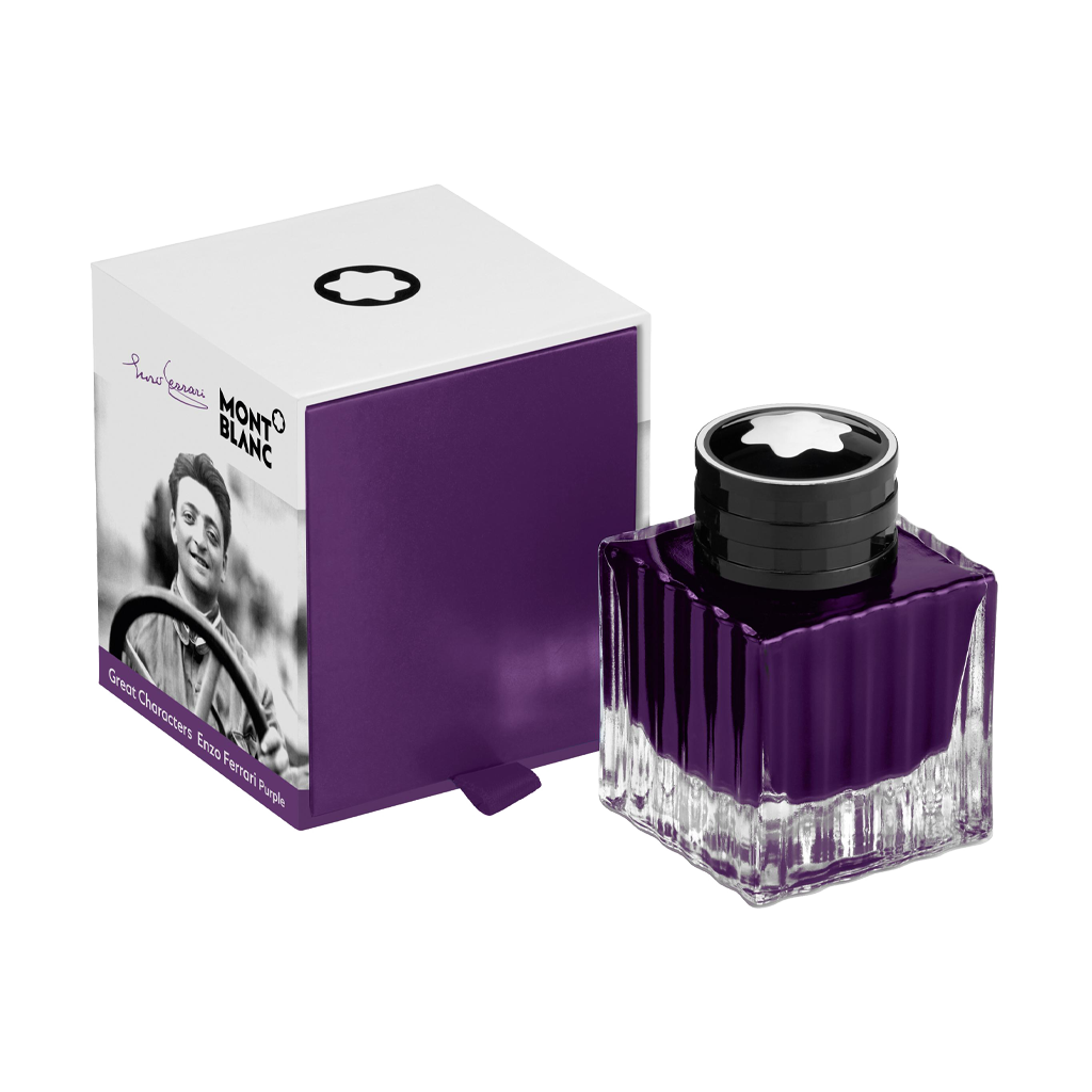 Ink bottle 50 ml, purple, Great Characters Enzo Ferrari