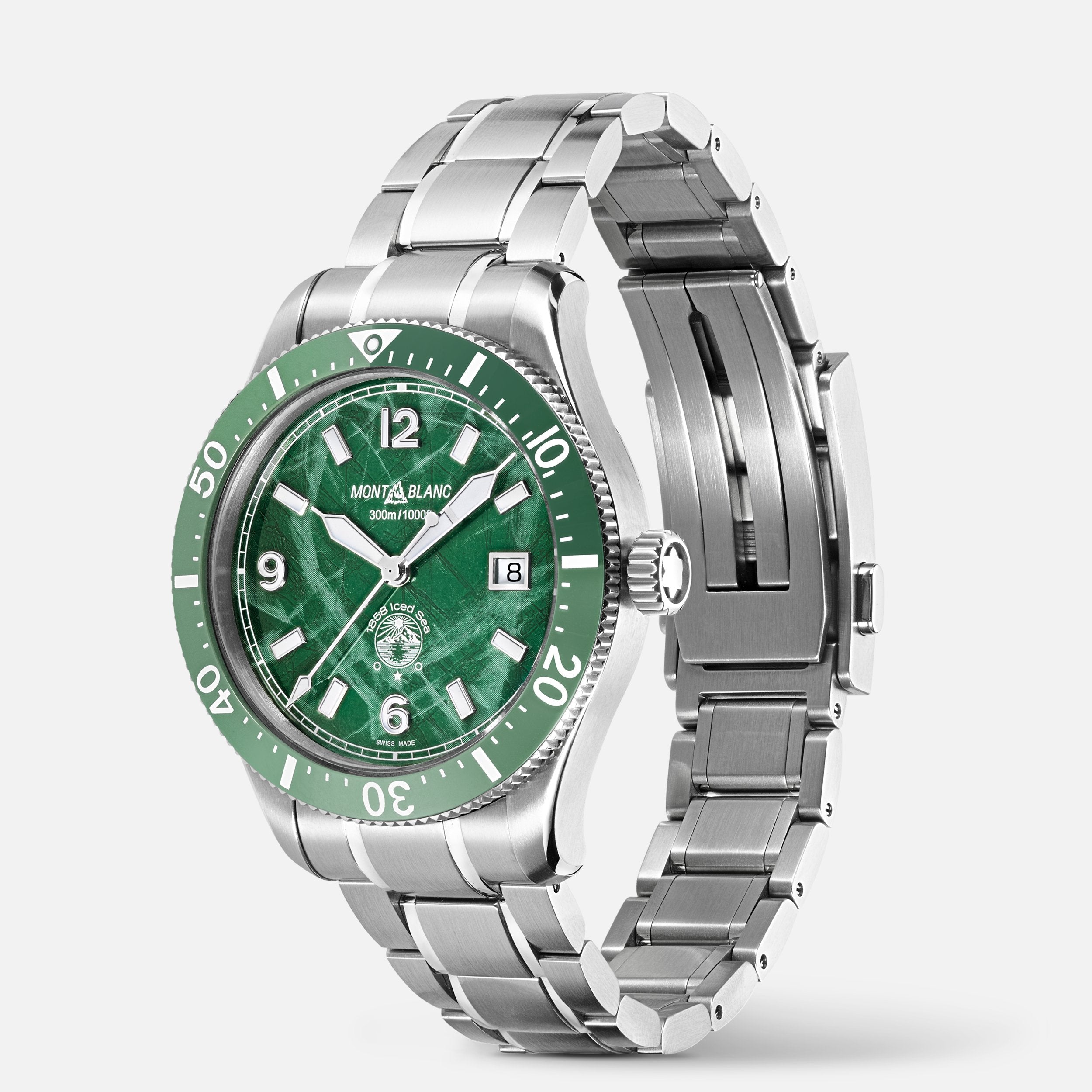 Montblanc 1858 Iced Sea Automatique Date