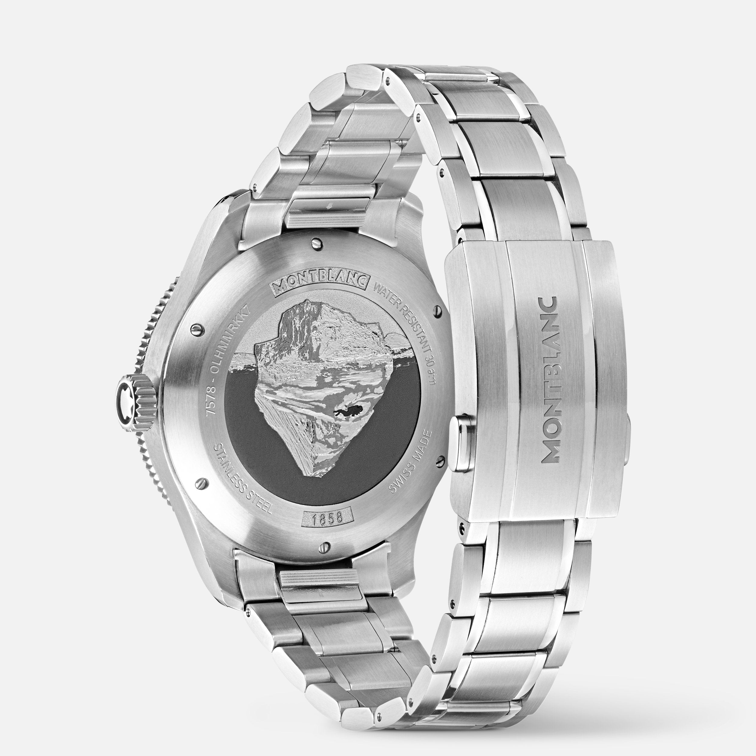 Montblanc 1858 Iced Sea Automatique Date