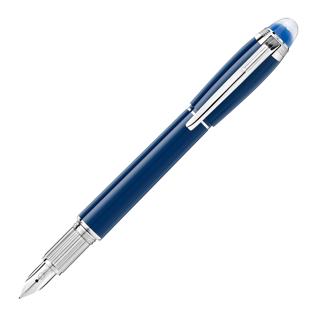 Stylo plume StarWalker Blue Planet en résine précieuse