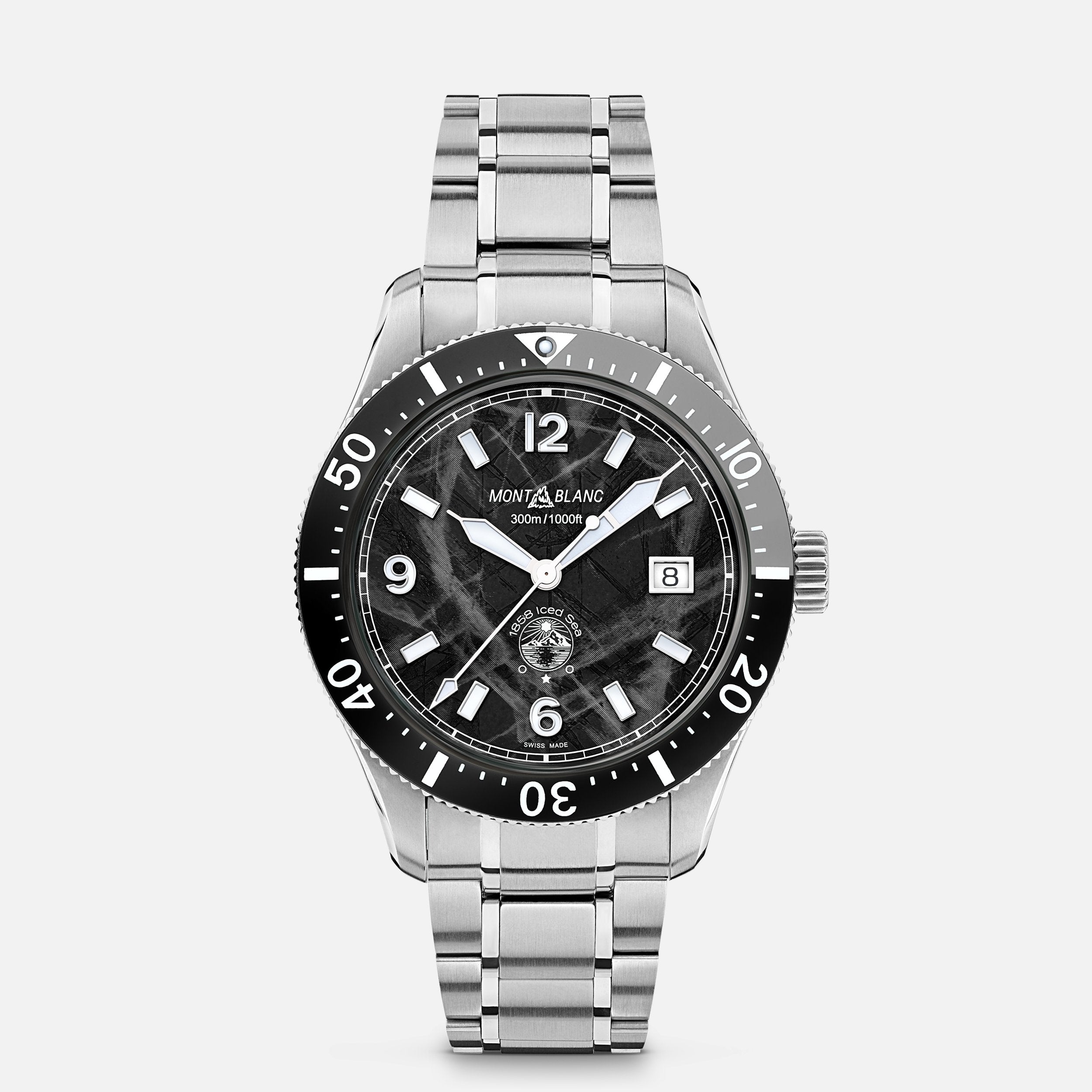 Montblanc 1858 Iced Sea Automatique Date