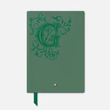 Notebook #146 small, Homage to the Brothers Grimm, green, lined