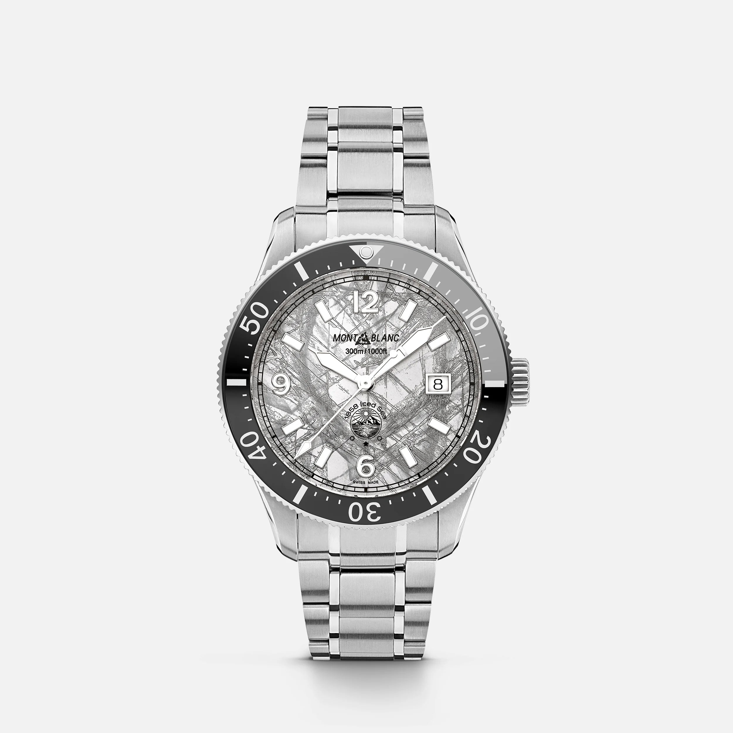 Montblanc 1858 Iced Sea Automatique Date