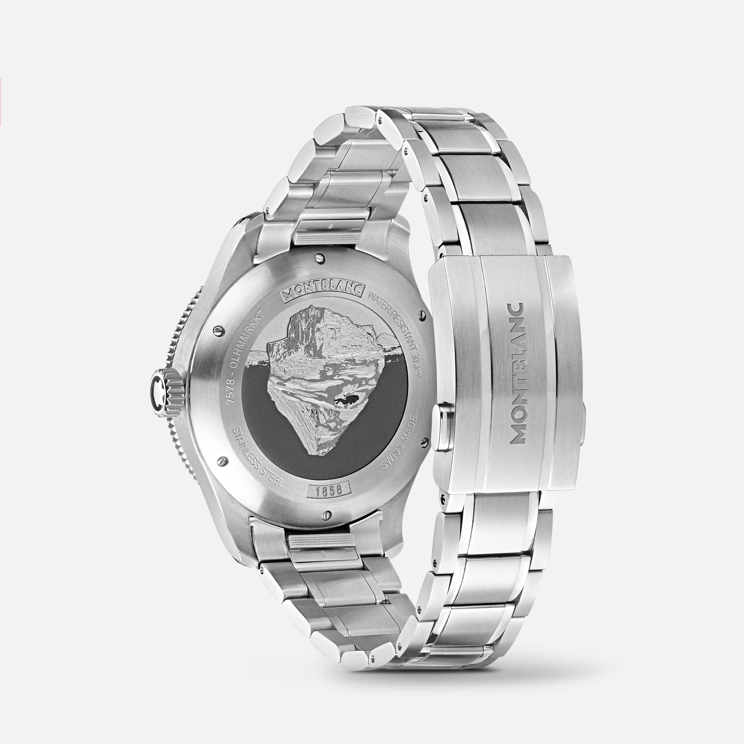 Montblanc 1858 Iced Sea Automatique Date