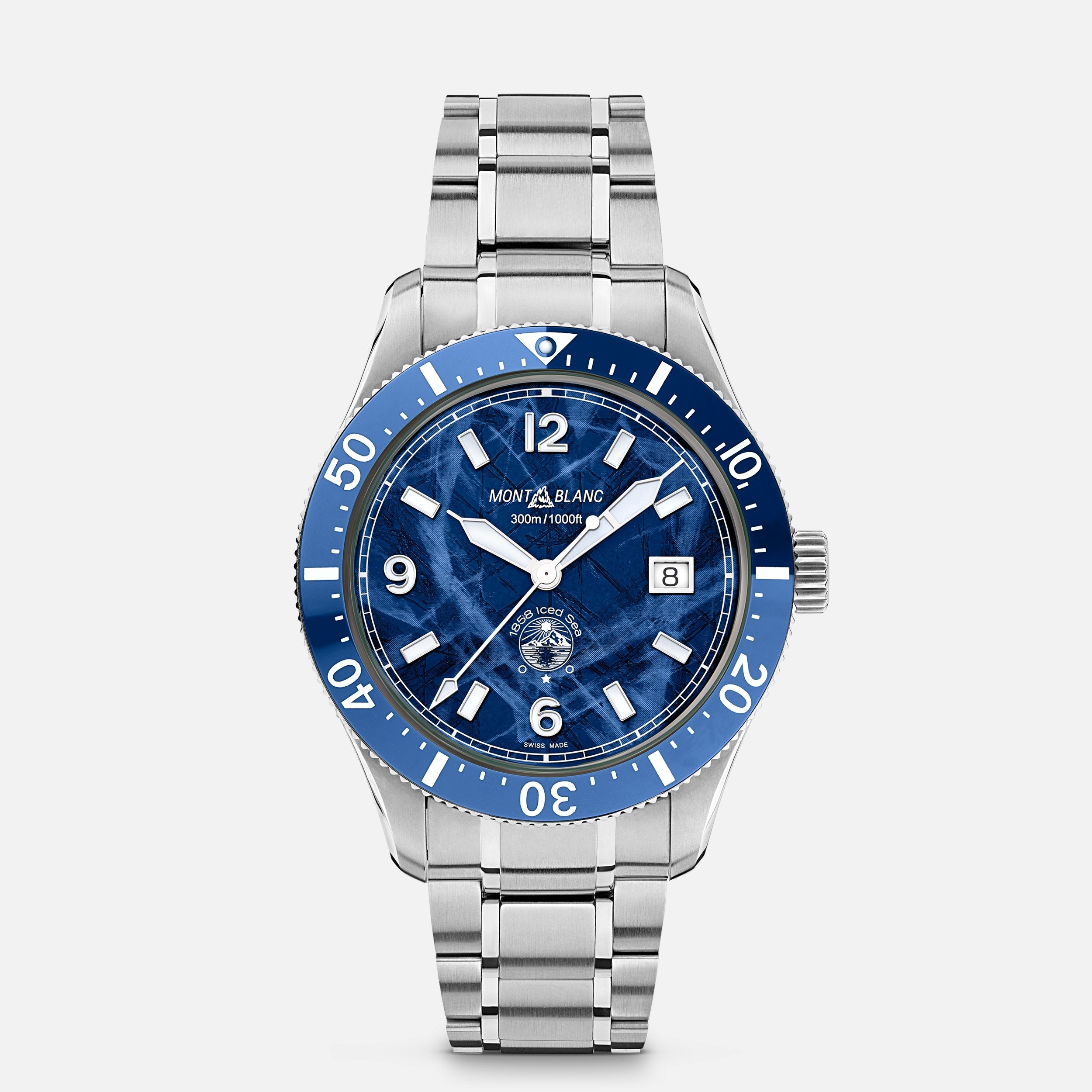 Montblanc 1858 Iced Sea Automatique Date
