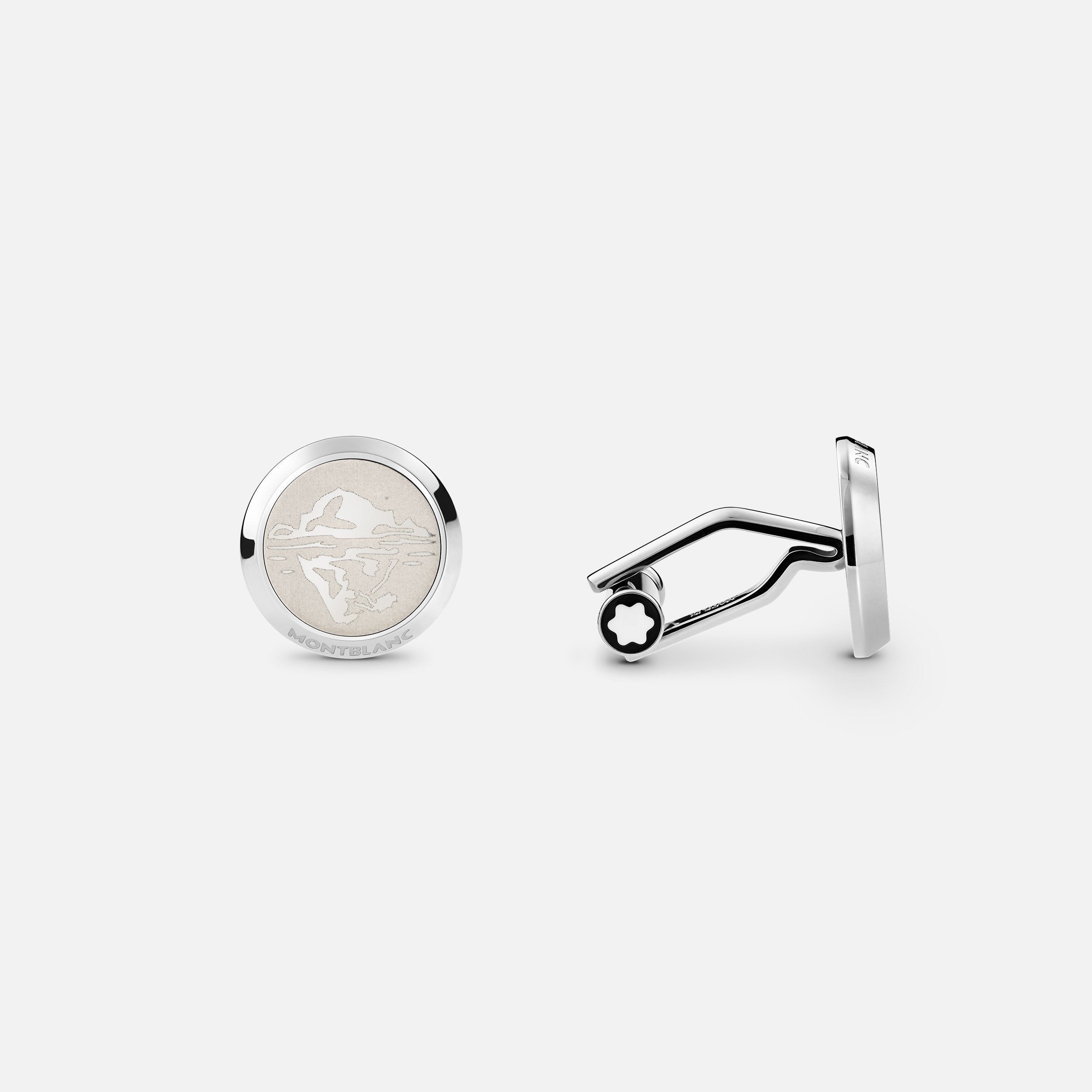 Montblanc Ice Sea cufflinks