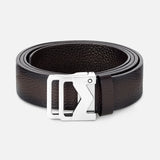 M boucle sfumato marron 35 mm ceinture en cuir