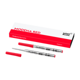 2 recharges pour stylo à bille (M) Modena Red