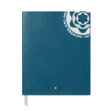 Carnet de notes #149 grand, logo Vintage, ligné bleu