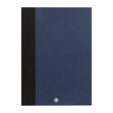 Papeterie fine Montblanc 2 cahiers #146 Slim, bleu, vierge pour papier augmenté