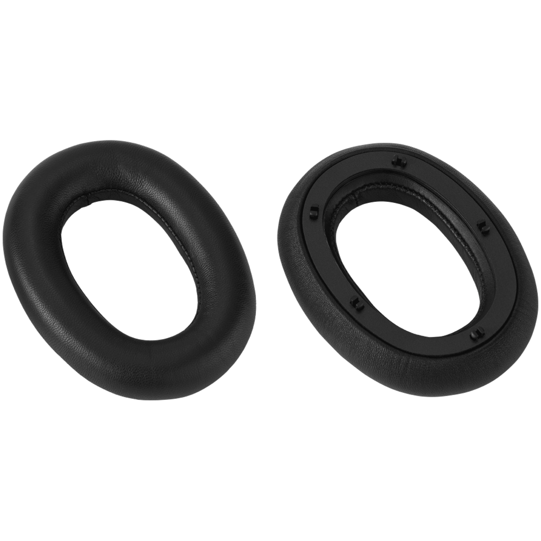Coussinets supra-auriculaires noirs pour Montblanc MB01