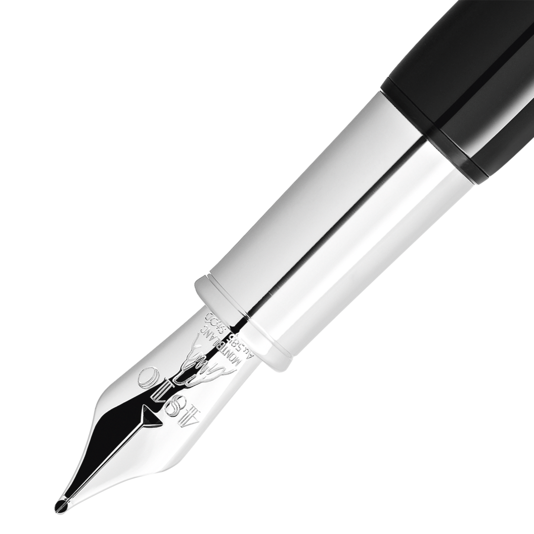 Montblanc Heritage Rouge et Noir "Baby" Édition Spéciale Plume Noire M