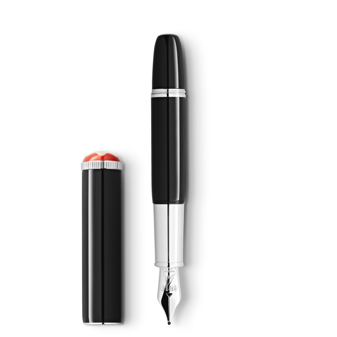 Montblanc Heritage Rouge et Noir "Baby" Édition Spéciale Plume Noire M