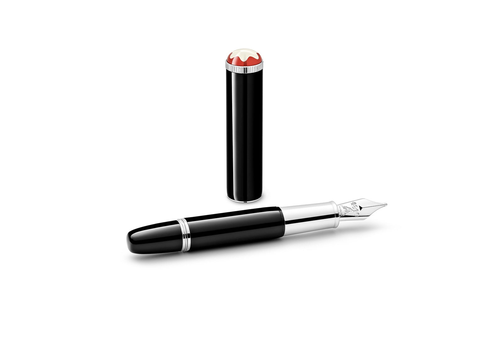 Montblanc Heritage Rouge et Noir "Baby" Special Edition Black Fountain M