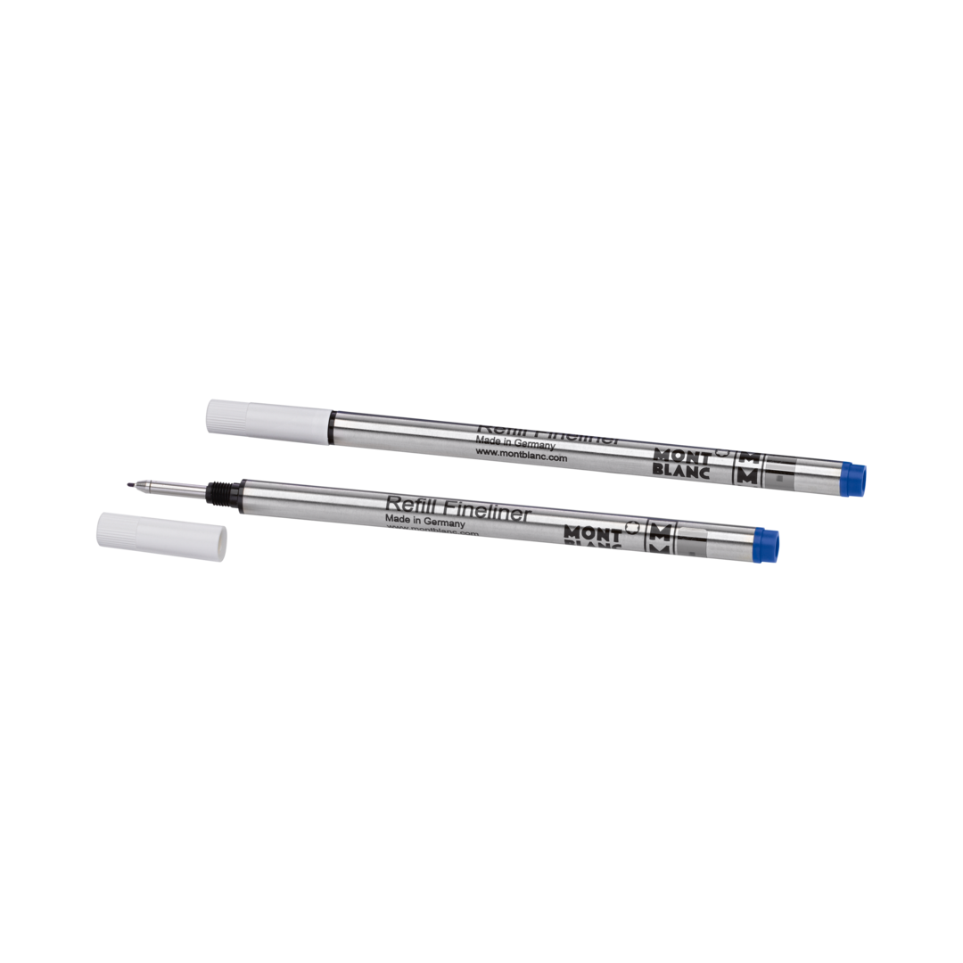 2 Fineliner Refills (M), Royal Blue