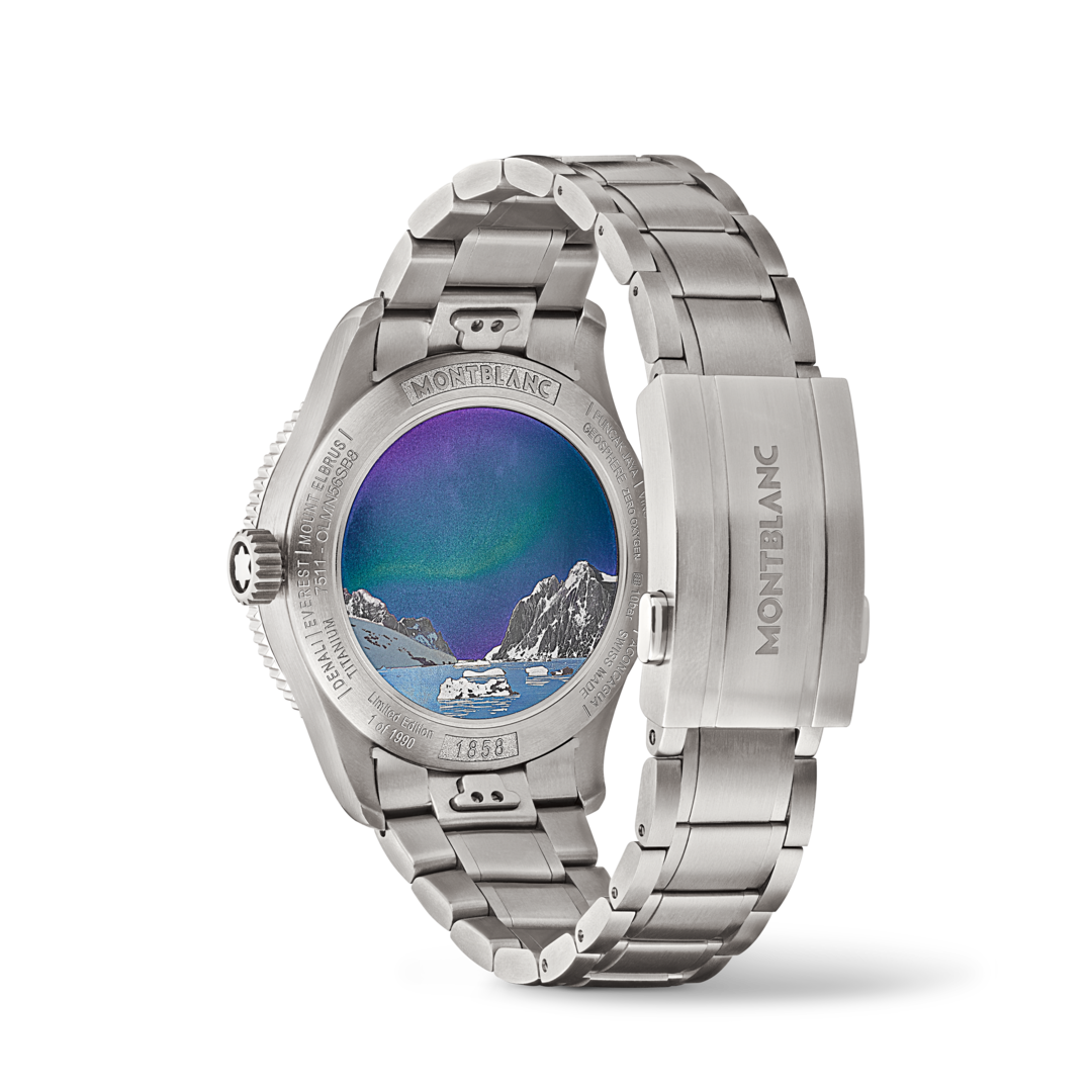 Montblanc 1858 Geosphere 0 Oxygen South Pole Exploration Limited Edition - 1990 pieces