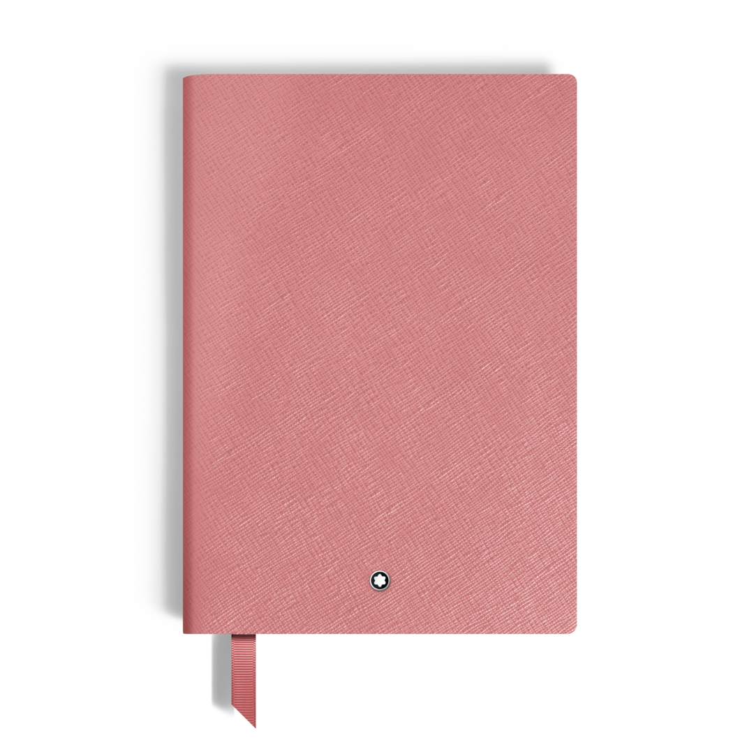 Notebook Medium, Saffiano Leather, Blush - Lined Pages