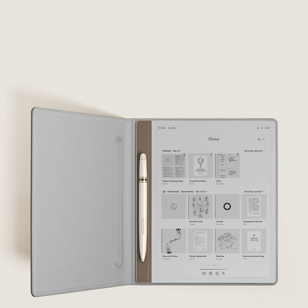 Montblanc Digital Paper Elixir Gold color