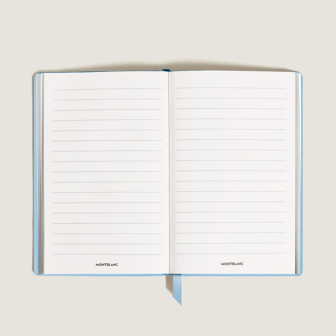 モンブラン ノート 149 ペトロブルー 119487 Notebook Large, Saffiano Leather, Pale Blue - Lined Pages