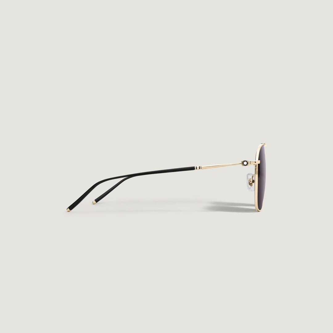Squared Titanium Gold Col Frame