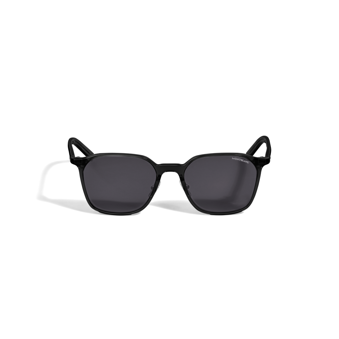 Oval Sunglasses With Acetate Black Frame Sunglasses