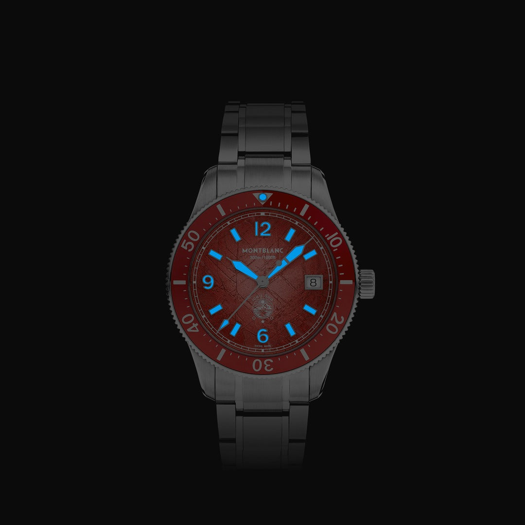 Montblanc Iced Sea Automatic Date 0 Oxygen Limited Edition - 300 Pieces