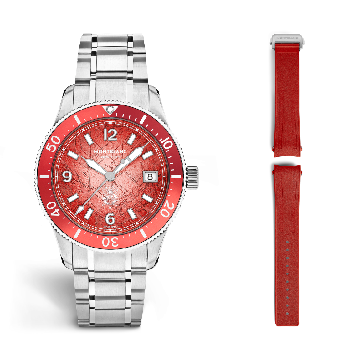 Montblanc Iced Sea Automatic Date 0 Oxygen Limited Edition - 300 Pieces