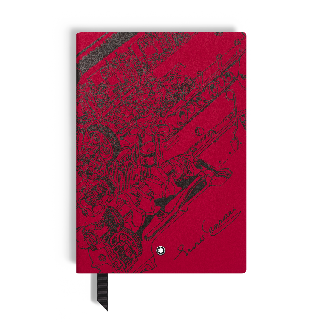 Medium Notebook, Great Characters Enzo Ferrari Special Edition, Lined Pages