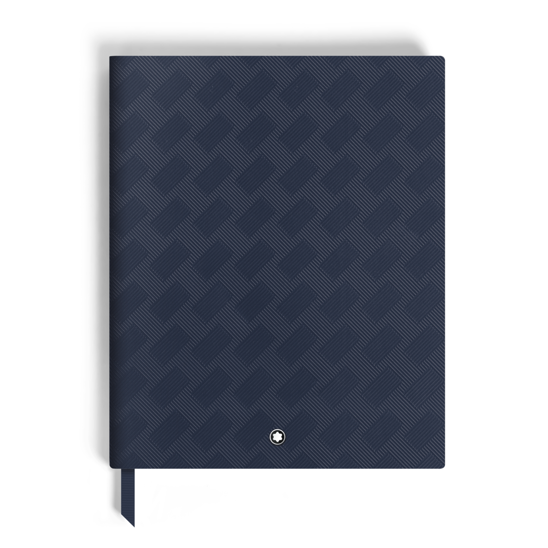 Large Notebook in Extreme Leather, Lined Pages