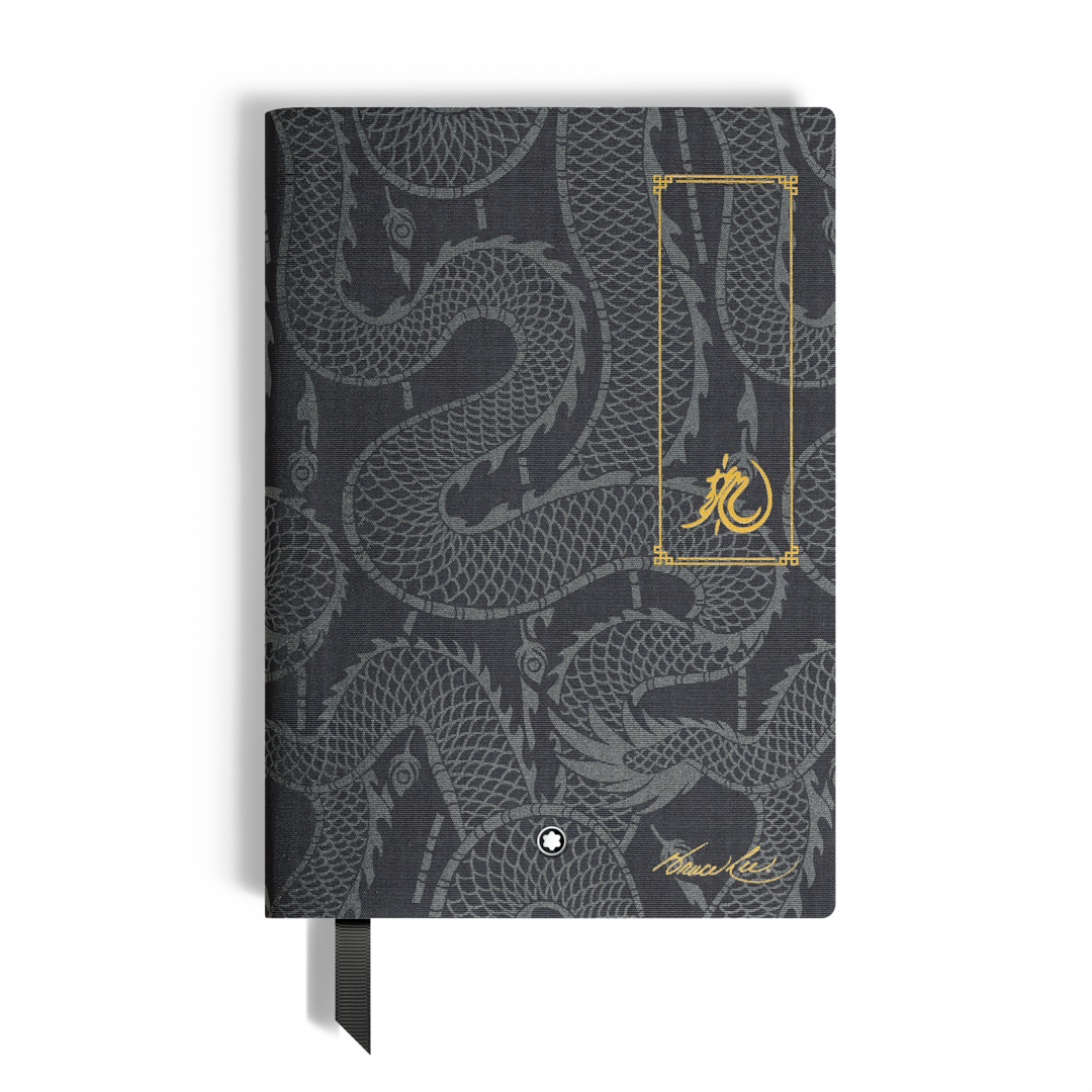 Medium Notebook, Great Characters Homage to Bruce Lee, Blank Pages