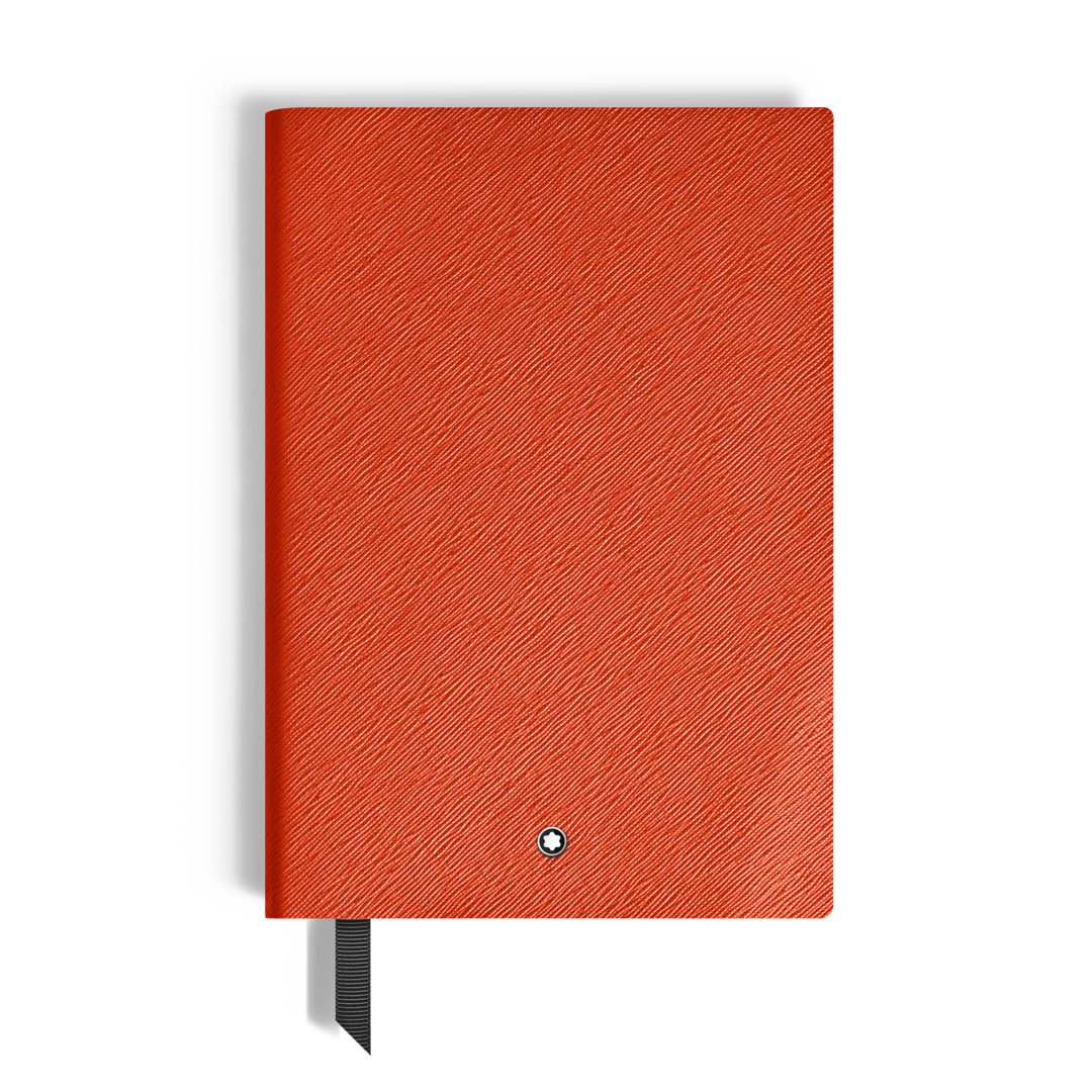 Medium Notebook in Sartorial Leather, Lined Pages