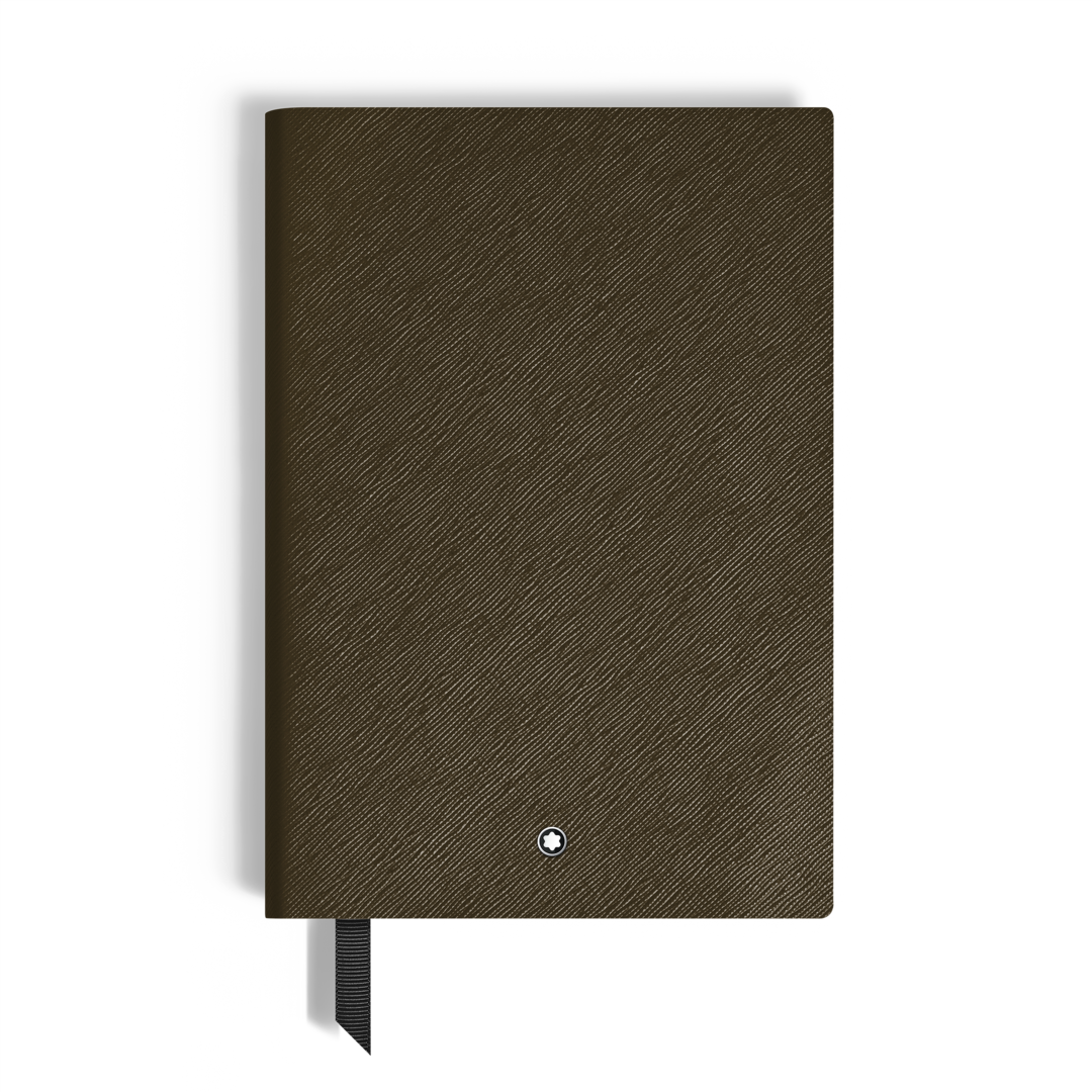 Medium Notebook in Sartorial Leather, Lined Pages