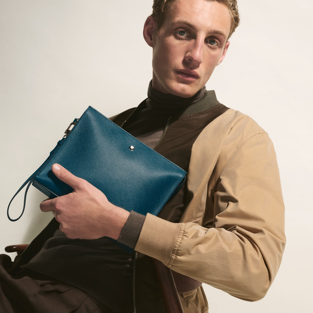 Sartorial Pochette Cyprus Blue