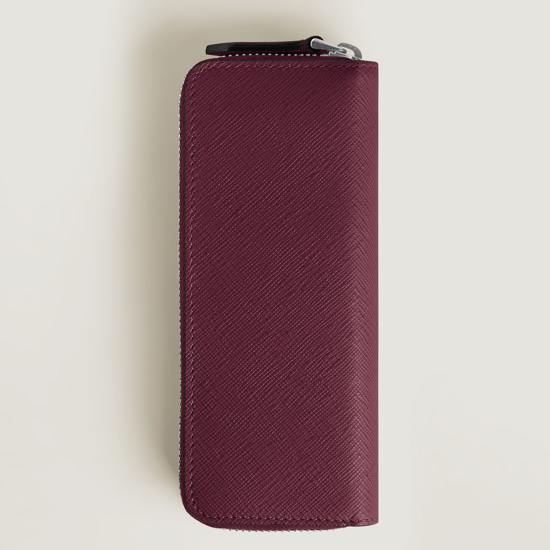 Pochette à stylos Sartorial 2 avec fermeture éclair