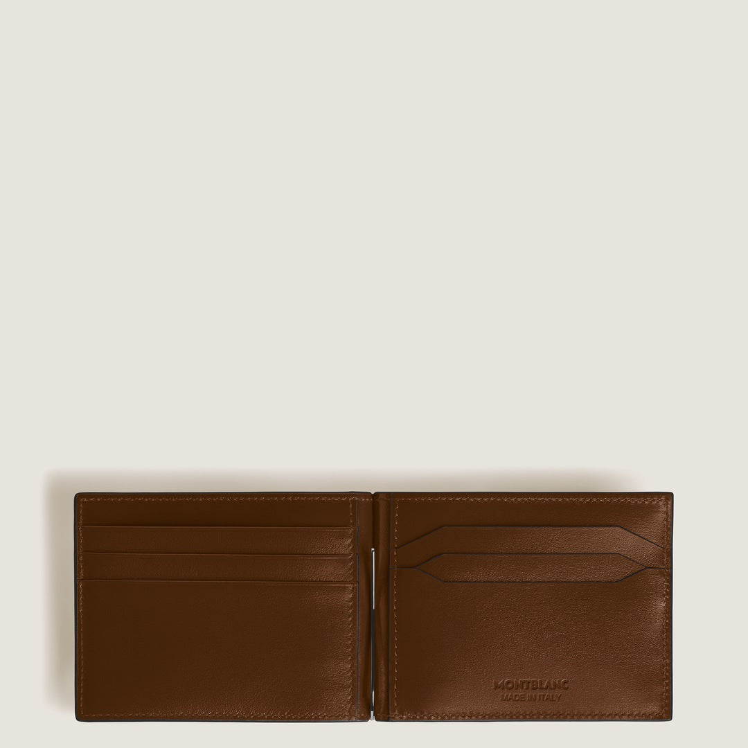 Portefeuille Meisterstück 6cc avec pince à billets 