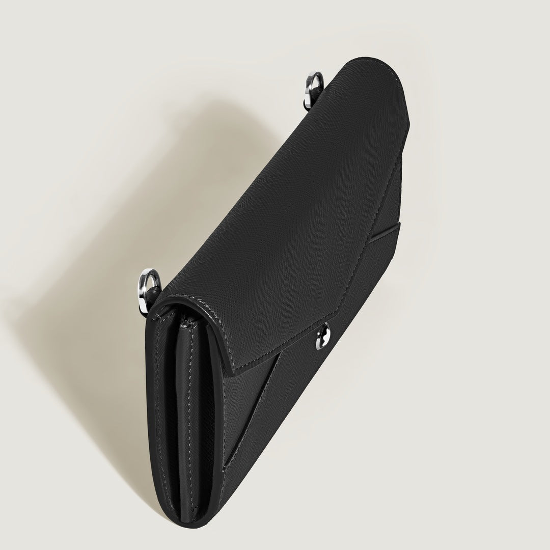Sartorial wearable continental wallet
