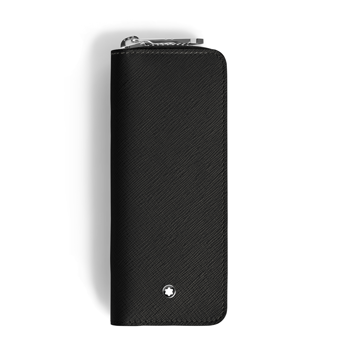 Sartorial 2 pen pouch with zip