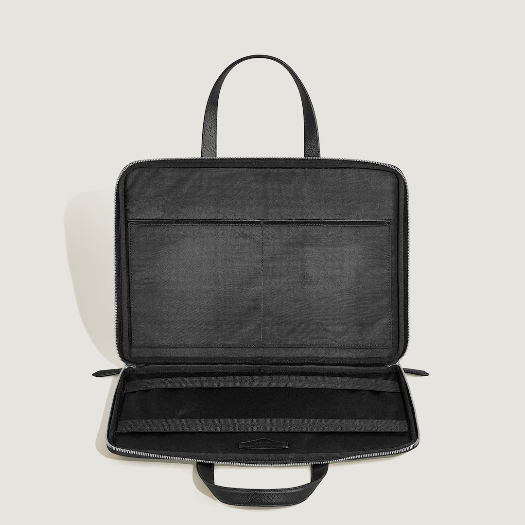 Sartorial thin briefcase