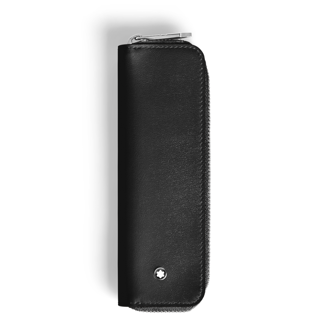 1-Pen Pouch with zip in Meisterstück Leather