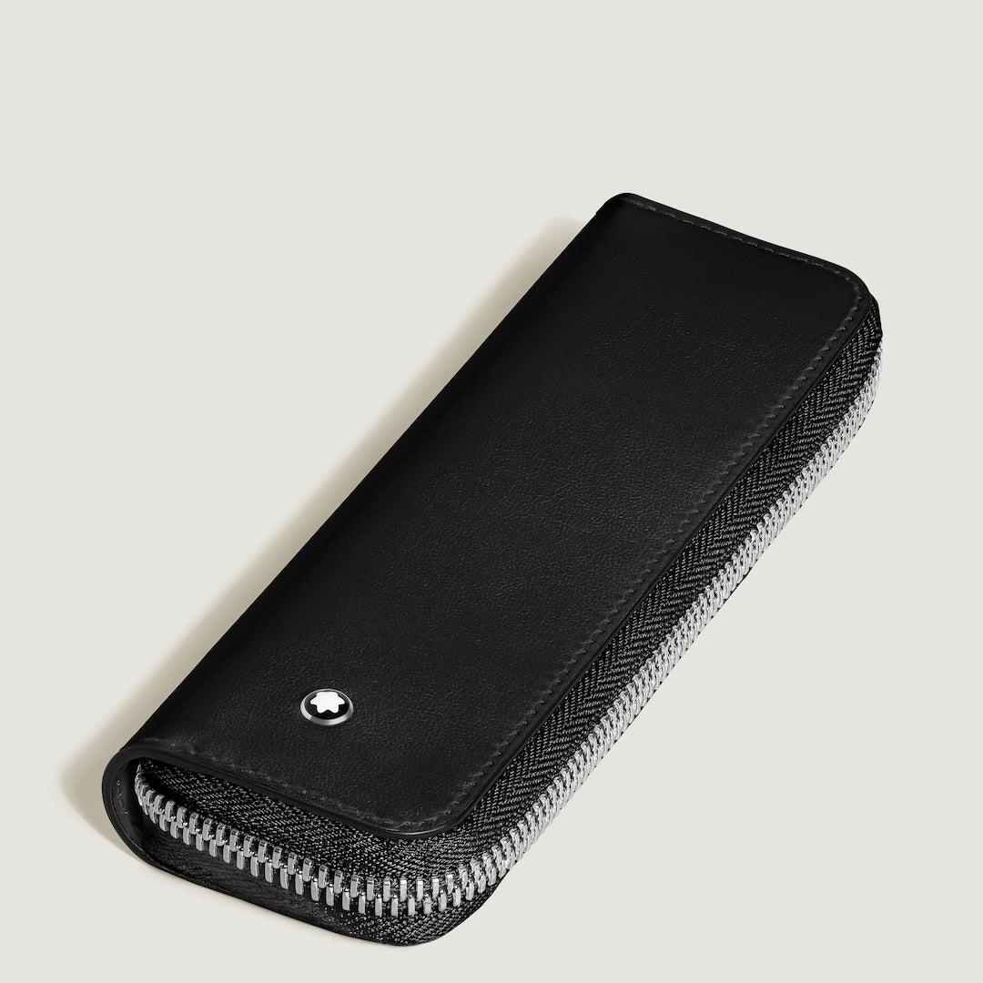 1-Pen Pouch with zip in Meisterstück Leather