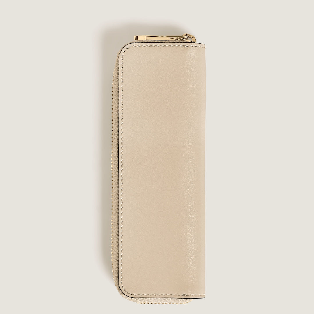 1-Pen Pouch with zip in Meisterstück Leather