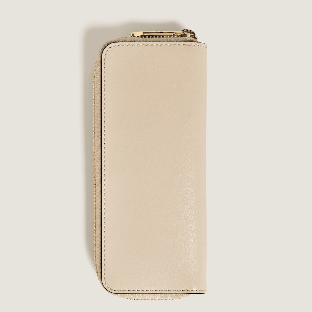 2-Pen Pouch with zip in Meisterstück Leather