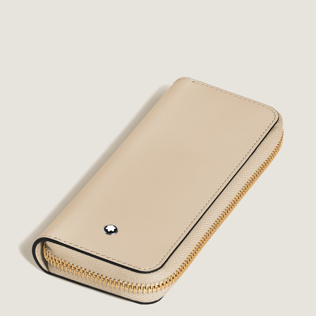 2-Pen Pouch with zip in Meisterstück Leather