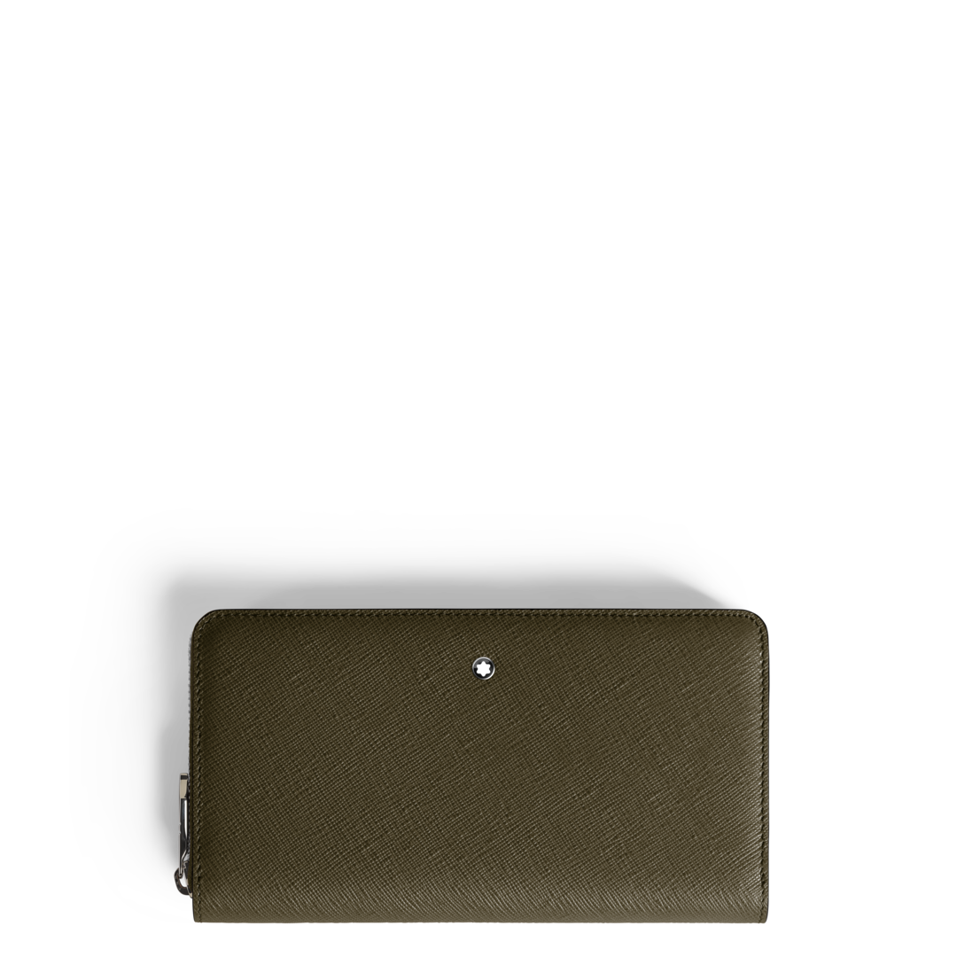 Continental Wallet 12cc with zip in Sartorial Leather