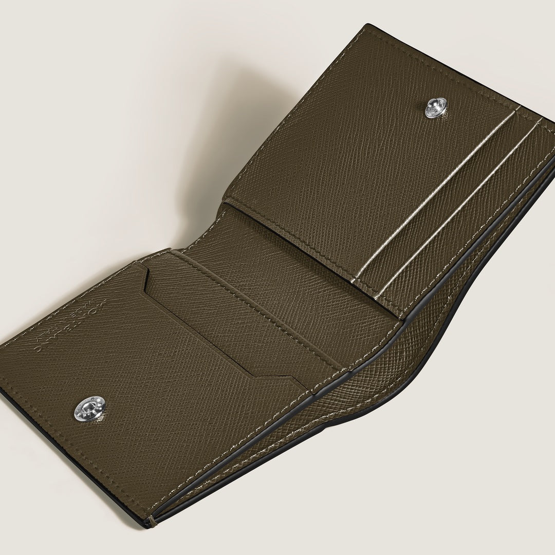 Mini Wallet 4cc in Sartorial Leather